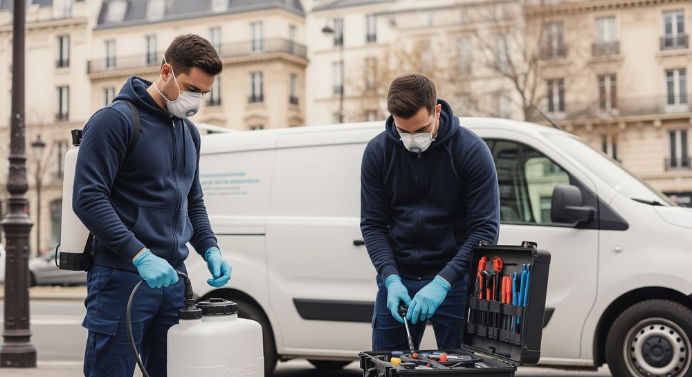 intervention technique contre les frelons asiatiques en zone urbaine francaise