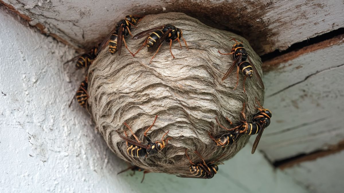 nid de frelons asiatiques